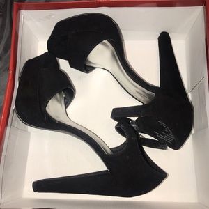 Black Platform High Heels
